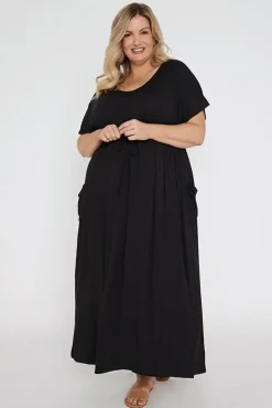 Mila Maxi Dress - Black