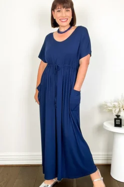 Mila Maxi Dress - Navy