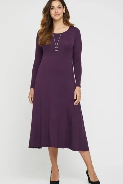 Olivia Dress - Plum