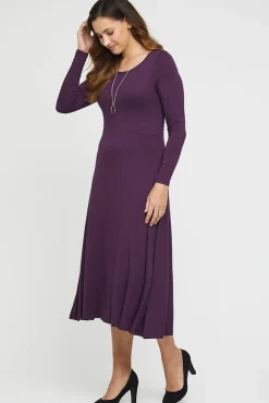 Olivia Dress - Plum