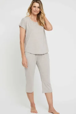 3/4 PJ Pant - Oatmeal