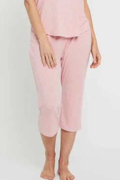 3/4 PJ Pant - Rose