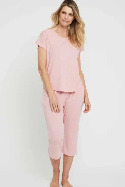 3/4 PJ Pant - Rose