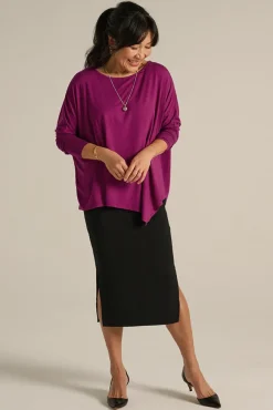 Relax Boatneck - Berry