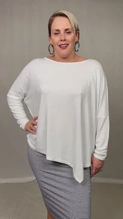 Relax Boatneck - White