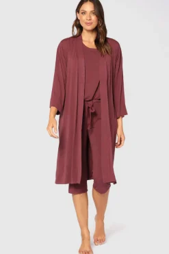 Sleepwear Robe - Burgundy