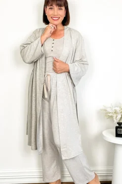 Sleepwear Robe - Oatmeal