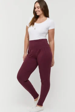Slouch Pants - Burgundy