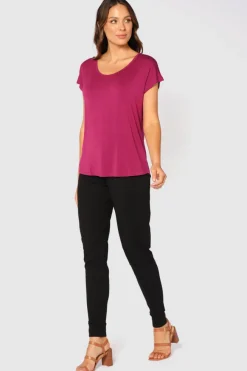 Softline Slouch Pants - Black