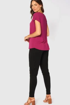 Softline Slouch Pants - Black