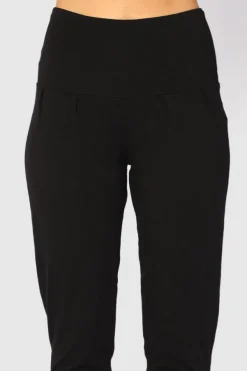 Softline Slouch Pants - Black