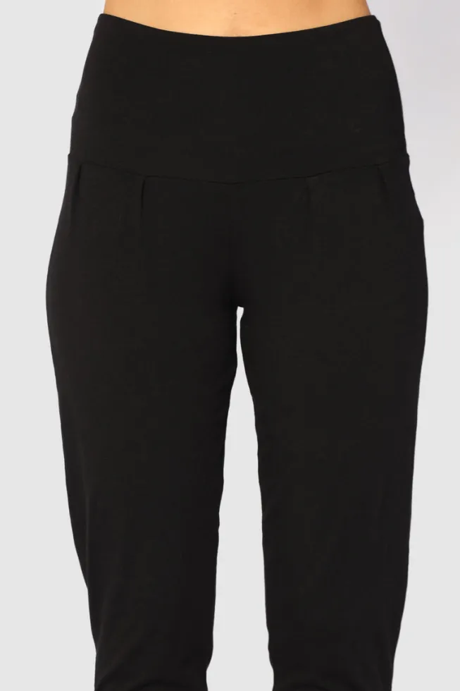 Softline Slouch Pants - Black