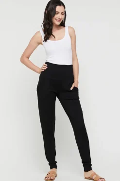 Softline Slouch Pants - Black
