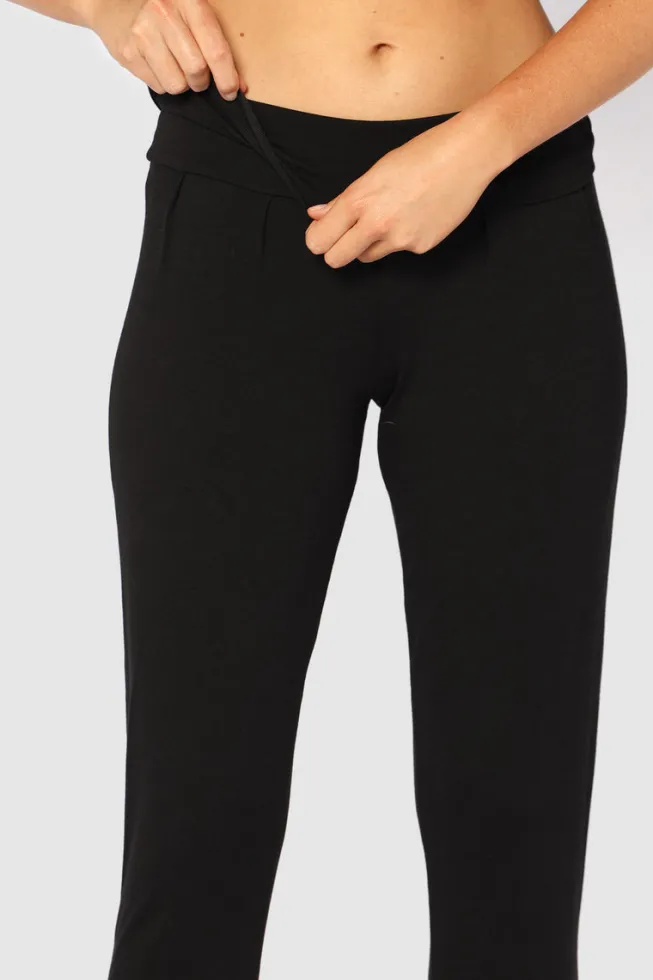 Softline Slouch Pants - Black