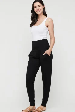 Softline Slouch Pants - Black