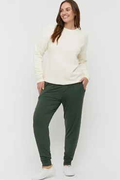 Softline Slouch Pants - Forest