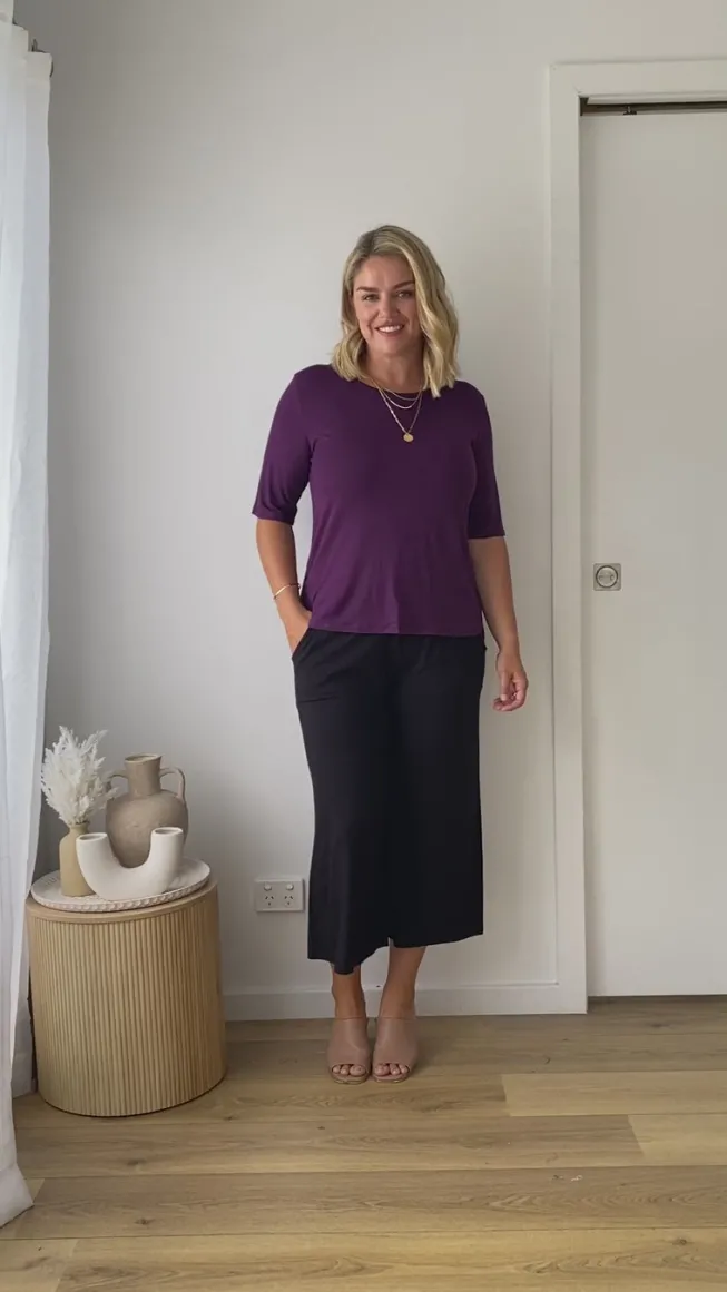 Sophie Top - Plum