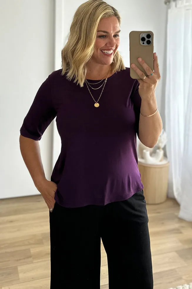 Sophie Top - Plum