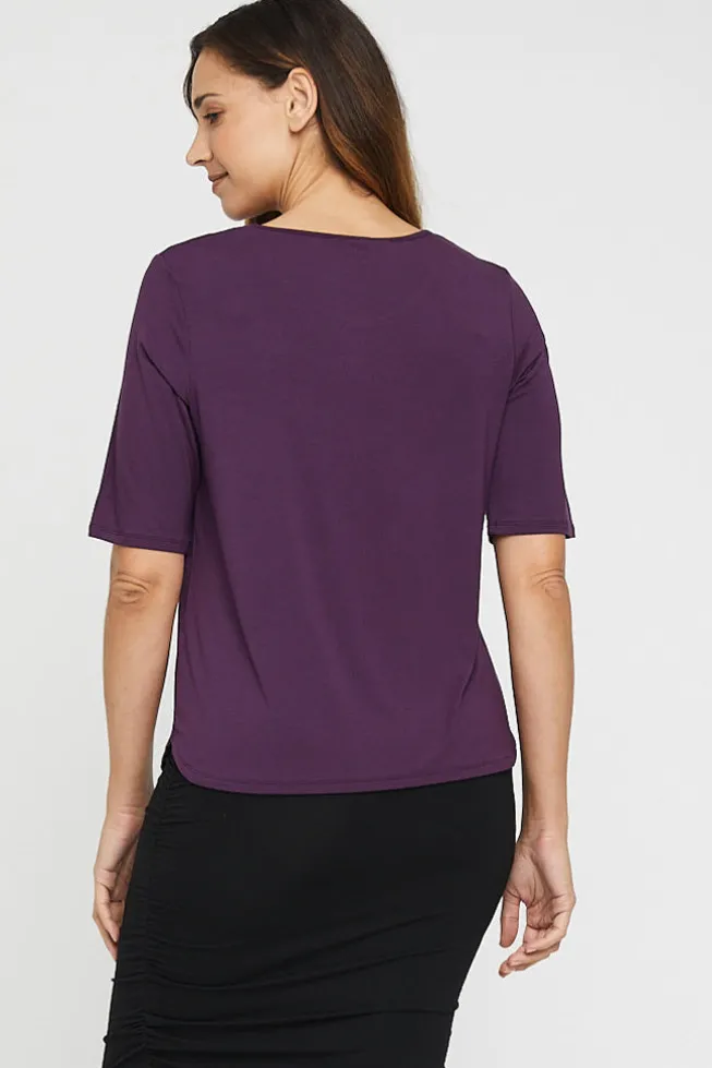 Sophie Top - Plum