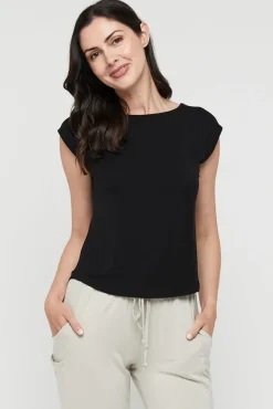 Spade Bamboo Tee - Black
