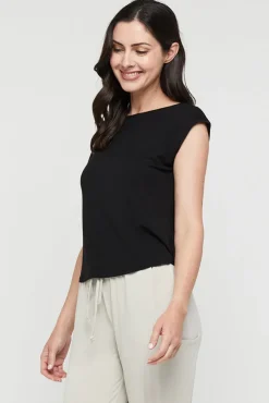 Spade Bamboo Tee - Black