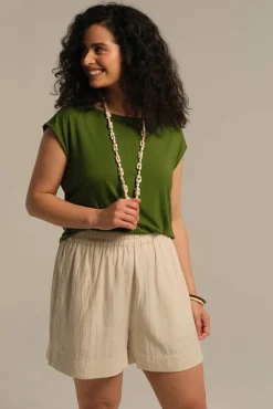 Spade Bamboo Tee - Garden