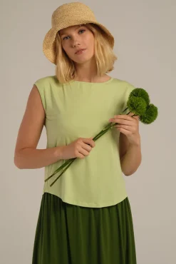 Spade Bamboo Tee - Lettuce