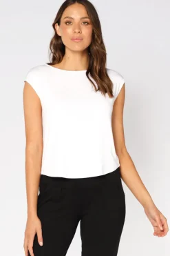 Spade Bamboo Tee - White