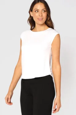 Spade Bamboo Tee - White