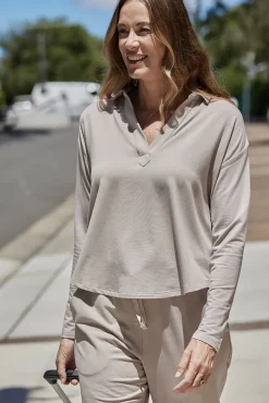 Stevie Top - Taupe