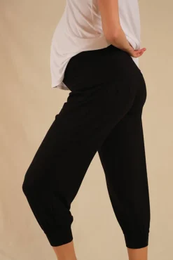 Summer Slouch Maternity Pant - Black