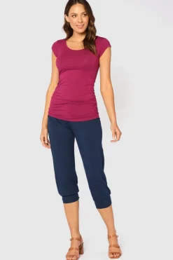 Summer Slouch Pant - Navy