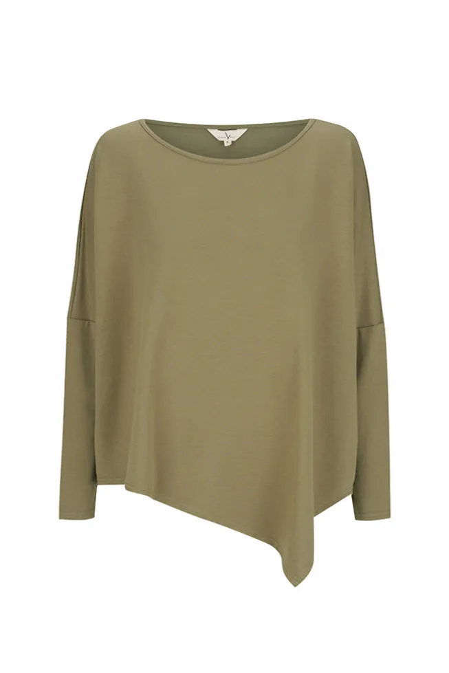 Terry Relax Boatneck - Herb
