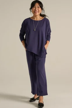Terry Relax Boatneck - Indigo