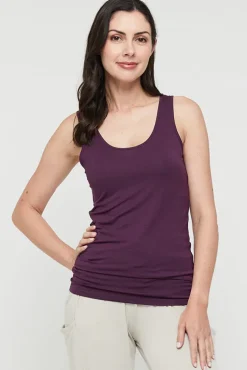 Vest Top - Plum