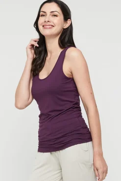 Vest Top - Plum