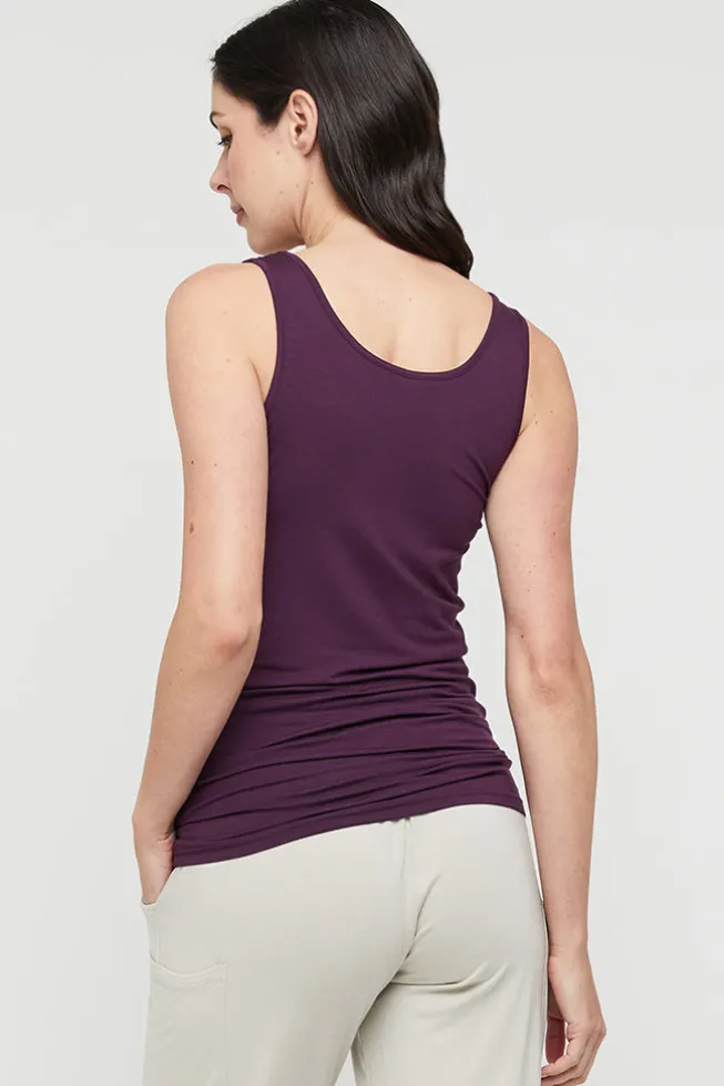 Vest Top - Plum