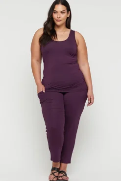 Vest Top - Plum