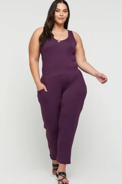 Vest Top - Plum