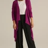 Waterfall Cardigan - Berry