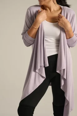 Waterfall Cardigan - Lavender