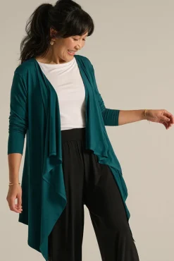 Waterfall Cardigan - Pine