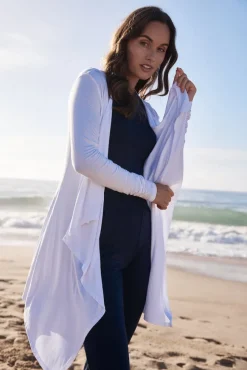 Waterfall Cardigan - White