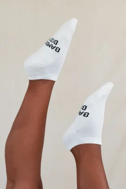 Women's Bamboo Ankle Socks 2 Pack - White