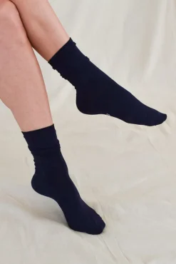 Women's Bamboo Business Socks 3 Pack - Navy