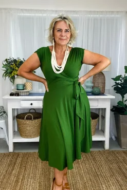 Wrap Dress - Garden